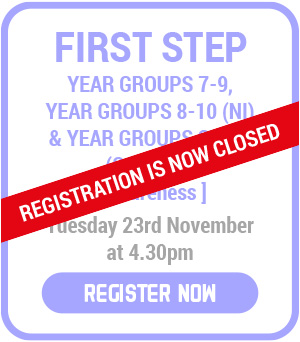 CACI Registration - First Step Closed