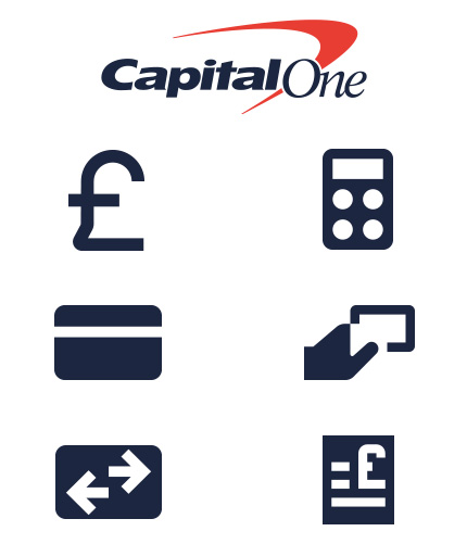 capital one finance icons