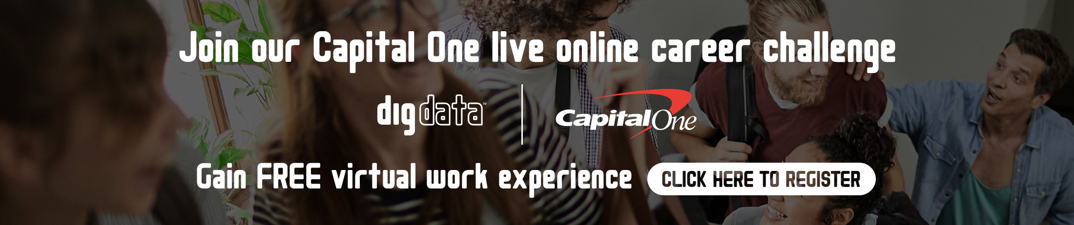 Digdata Capital One Event Registration Banner