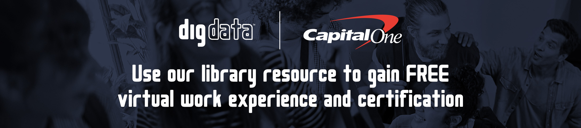 Digdata Capital One Career Challenge Banner