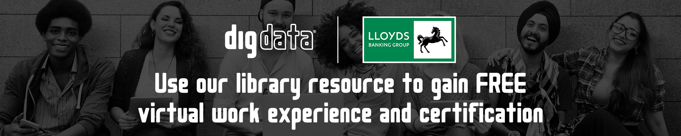 Lloyds Career challenge library resource banner