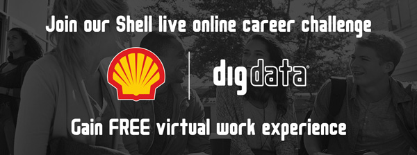 Digdata Shell Career Challenge Step up University Portal Image