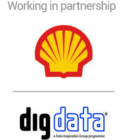 digdata and shel working in partnership