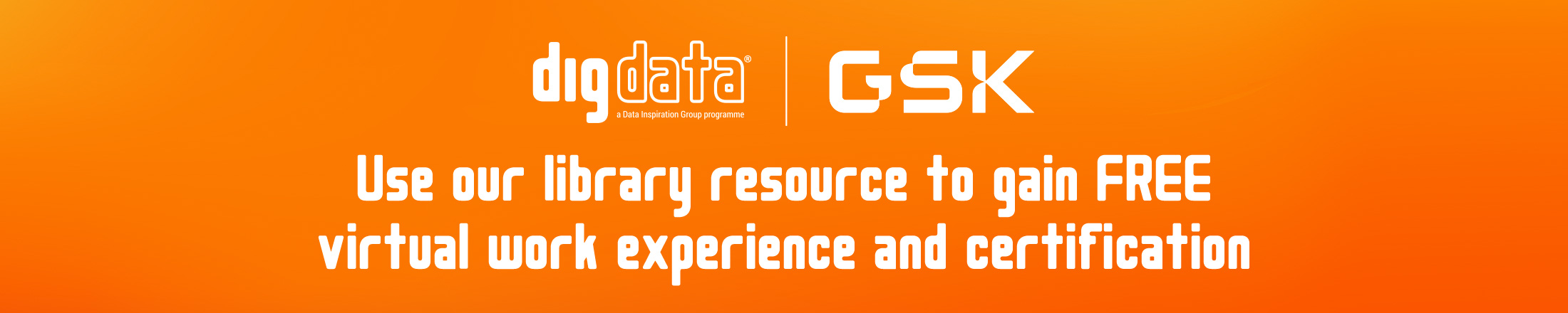 GSK Career Challenge Library Resource Banner