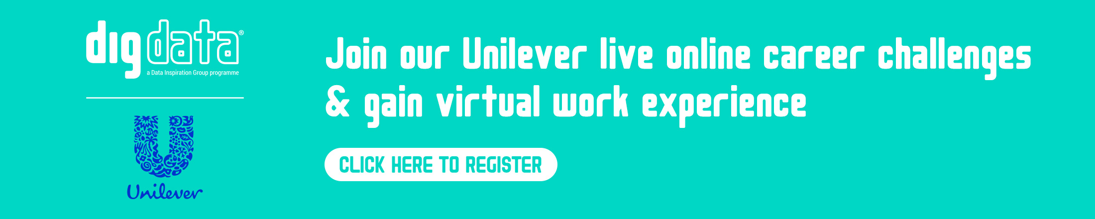 Unilever Career Challenge Register Banner