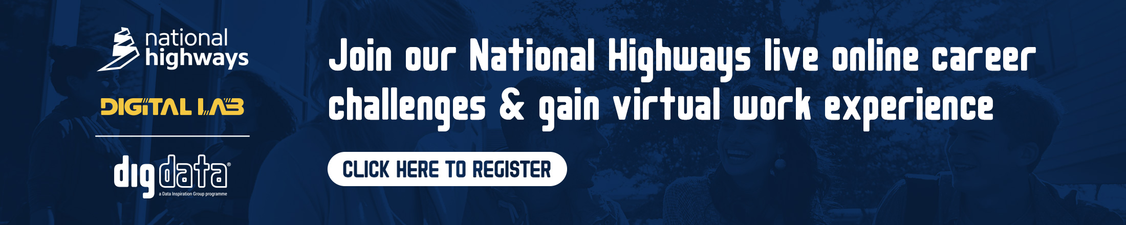 National Highways Career Challenge Registration Banner